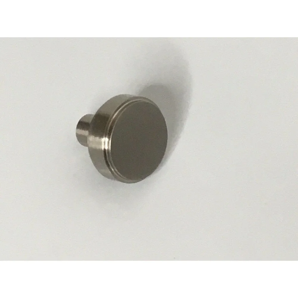 Restoration Hardware Lambeth Smooth Satin Nickel 1 inch Knob